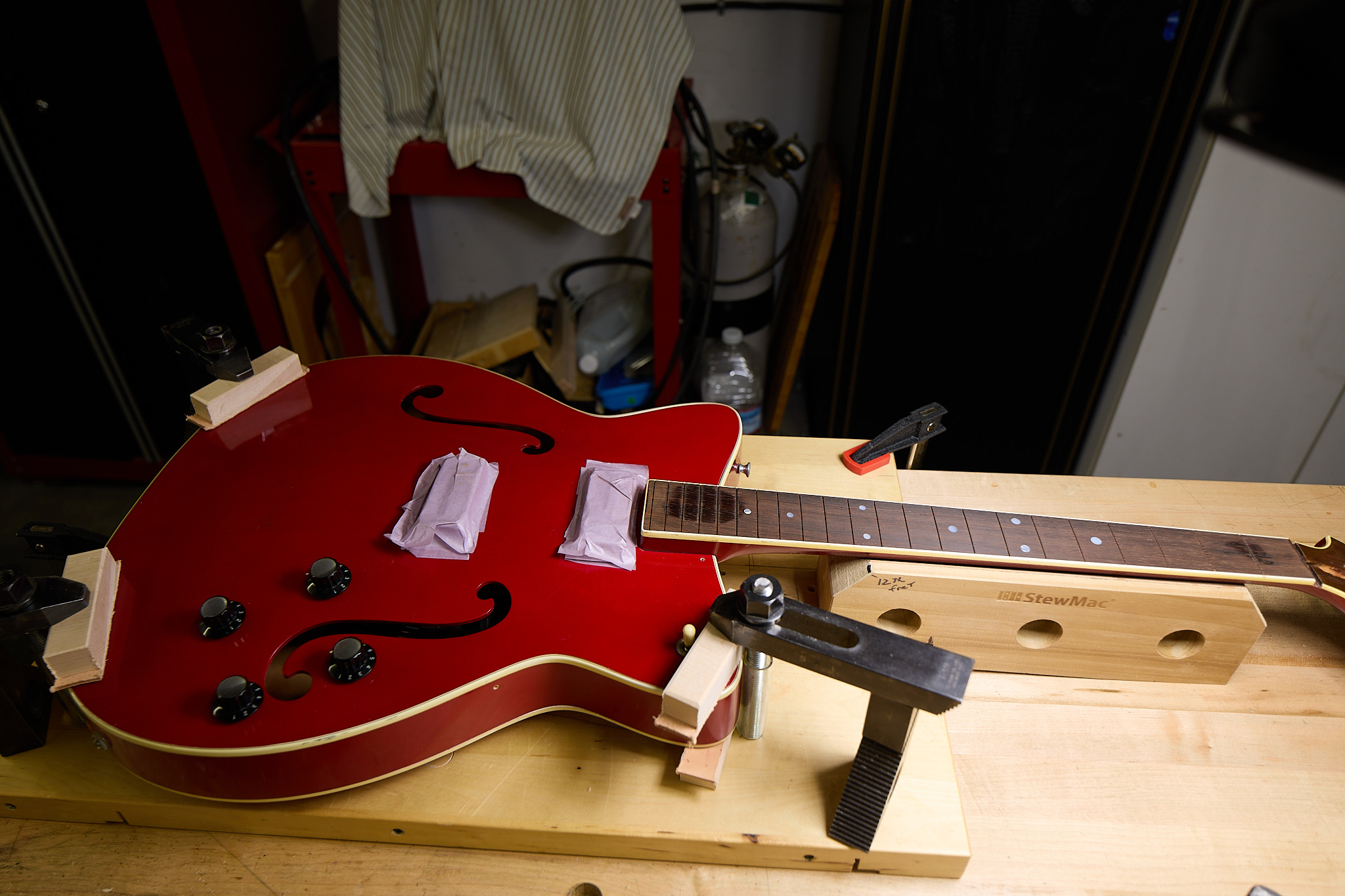 Neck removed