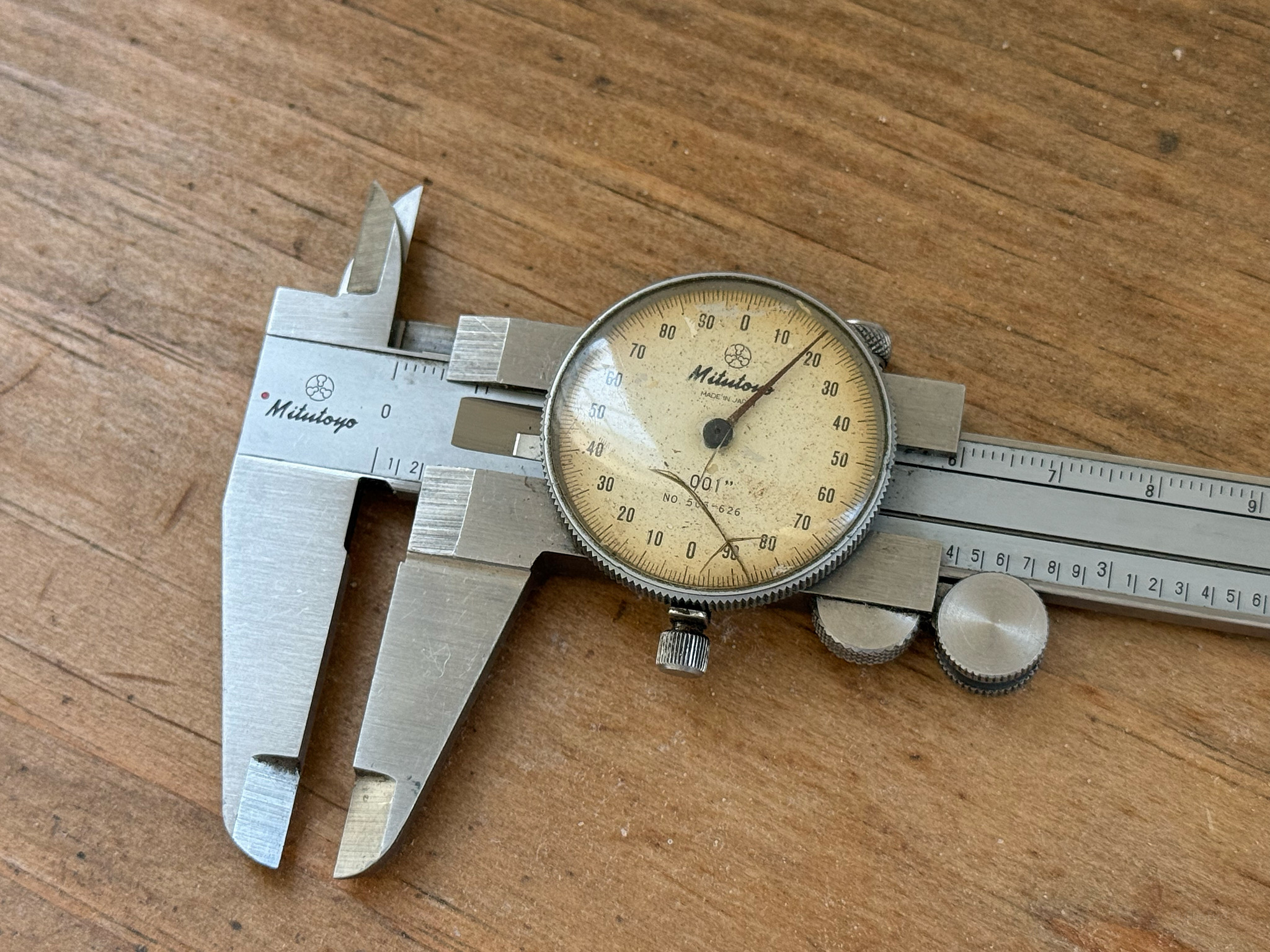 Mitutoyo 6 inch calipers